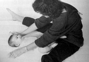 Baby overhead stretch