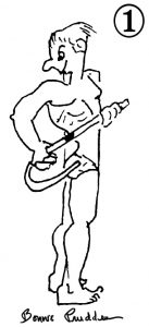 Using the Shepherds Crook - drawing by Bonnie Prudden