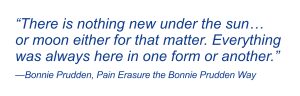 Quote: nothing new under the sun